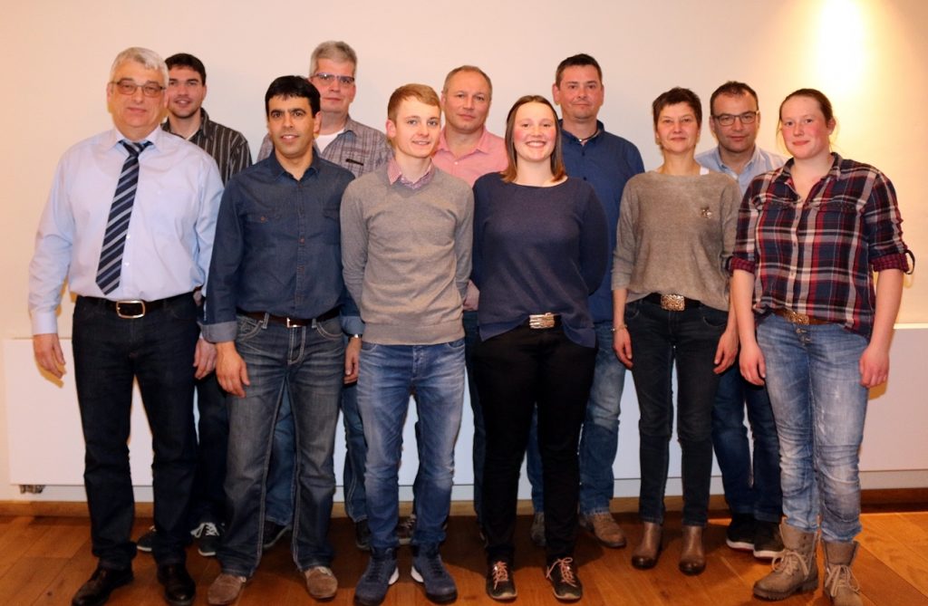 Vorstand SV Serkenrode 1955 e.V.  im Jahr 2017