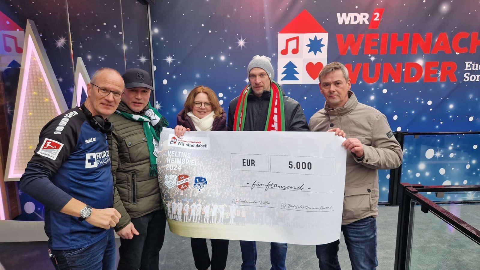 Spenden Übergabe am 14.12.24 in Paderborn