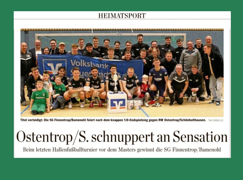 Gemeinde-Hallenpokal – WP Bericht