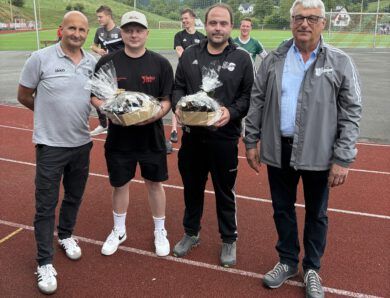 Verabschiedung der Trainer der Zweiten