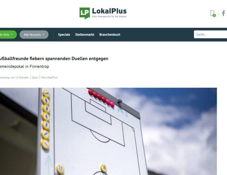 Lokalplus berichtet über Gemeindepokal